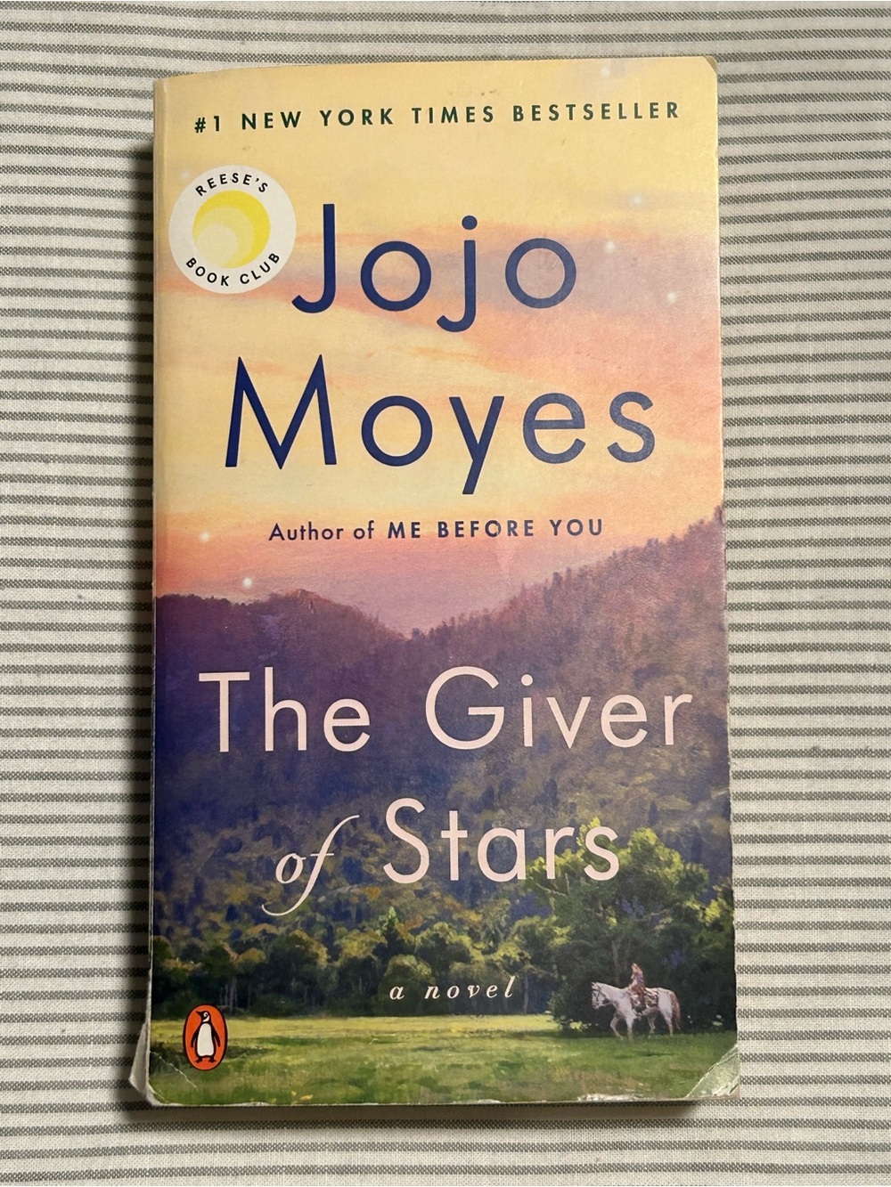 Jojo Moyes The Giver of Stars Paperback Novel Reese’s Book Club